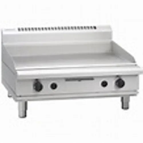 Waldorf 800 Series GPL8900G-B - 900mm Gas Griddle Low Back Version Bench Model - Hospitality Connect