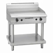 Waldorf 800 Series GPL8900G-LS - 900mm Gas Griddle Low Back Version – Leg Stand - Hospitality Connect