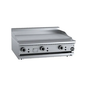 B&S Black Grill Plate 900mm Bench Mounted GRP-9BM. - Hospitality Connect