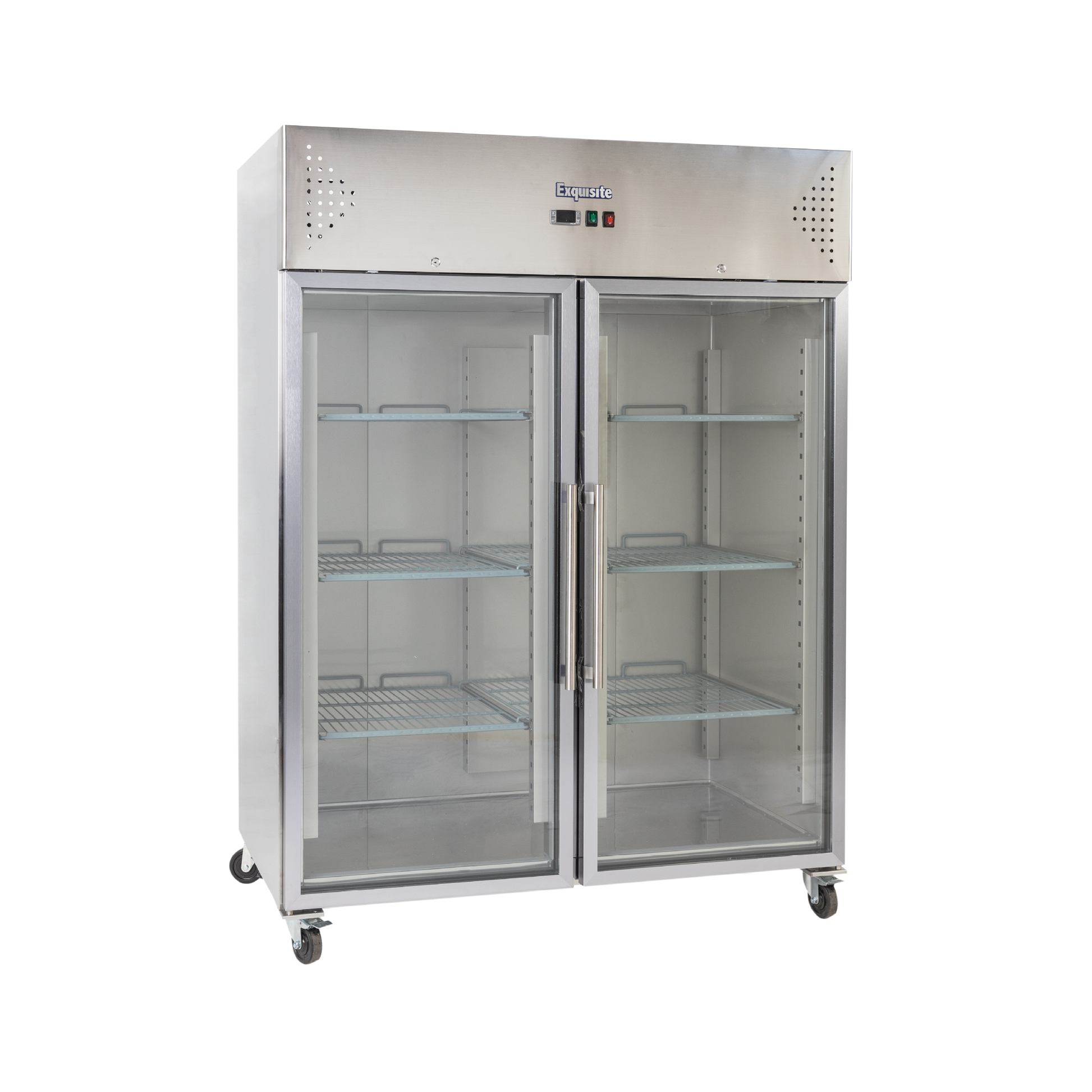 Exquisite GSC1410G Two Glass Doors Upright Storage Refrigerators 1476 Litre - Hospitality Connect