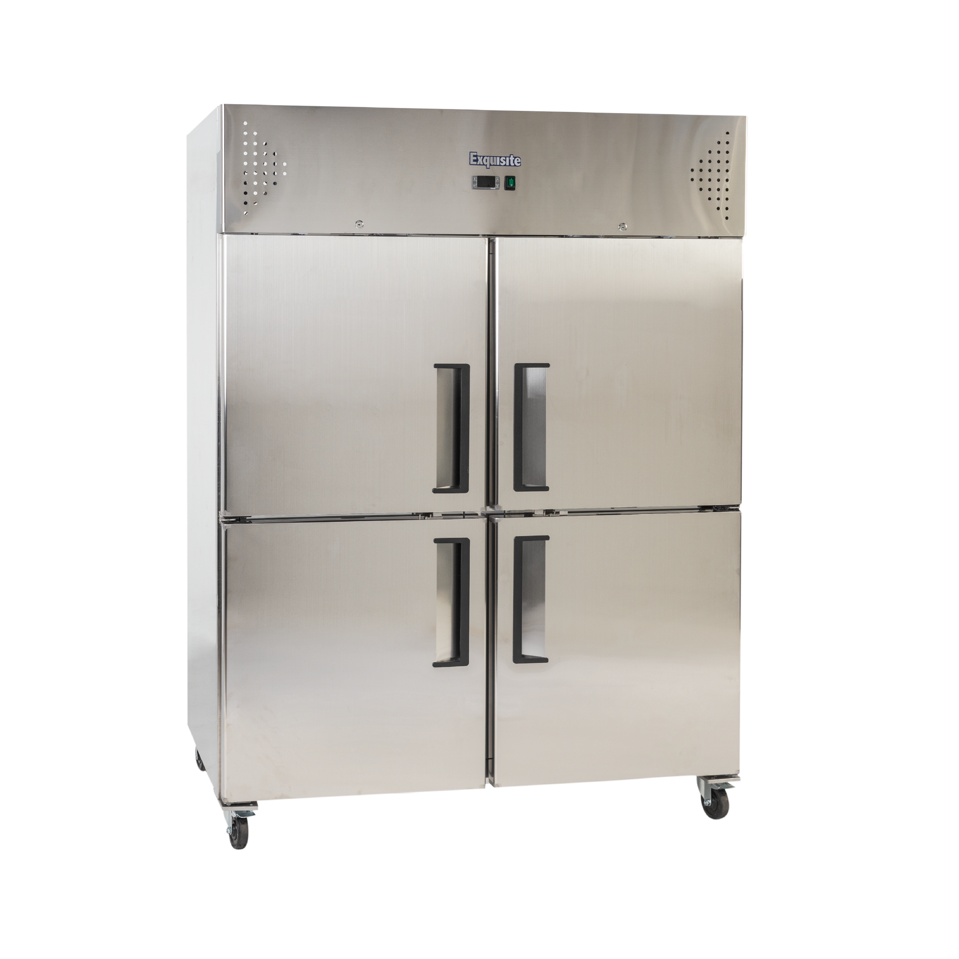 Exquisite GSF1412H Two SPLIT Solid Doors Upright Storage Freezers 1476 Litre - Hospitality Connect