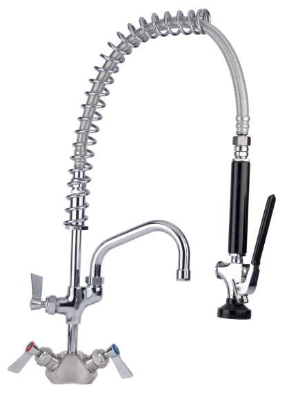 Global Pre Rinse Wall Mount No Tap Café GF162512-C - Hospitality Connect