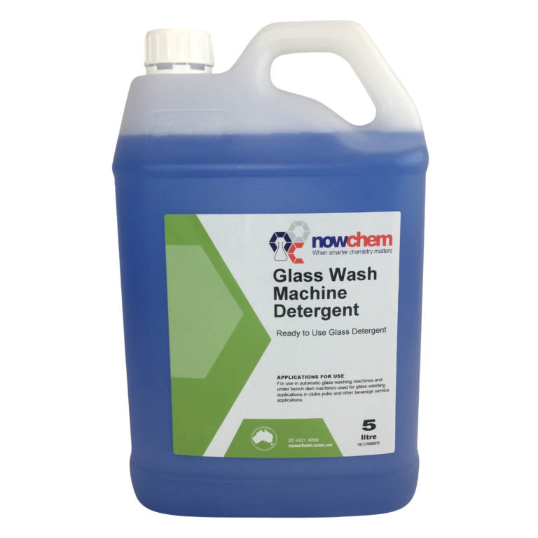 Nowchem Glass Wash Machine Detergent 5L - Hospitality Connect