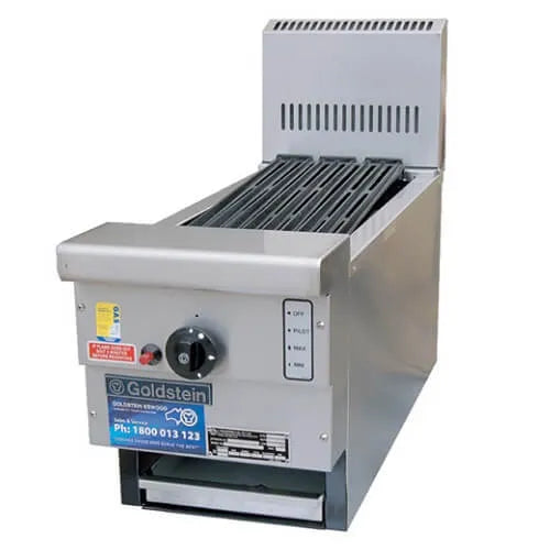 Goldstein 800 SERIES Radiant Gas Char Broiler 305mm RBA12L - Hospitality Connect