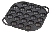 Cast iron takoyaki (octopus ball) plate (21 balls) 'HB-4621 - Hospitality Connect