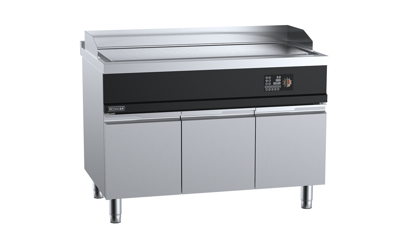 Scooker Induction Smooth Griddle Plate 1200mm HLPP12N-C12 I