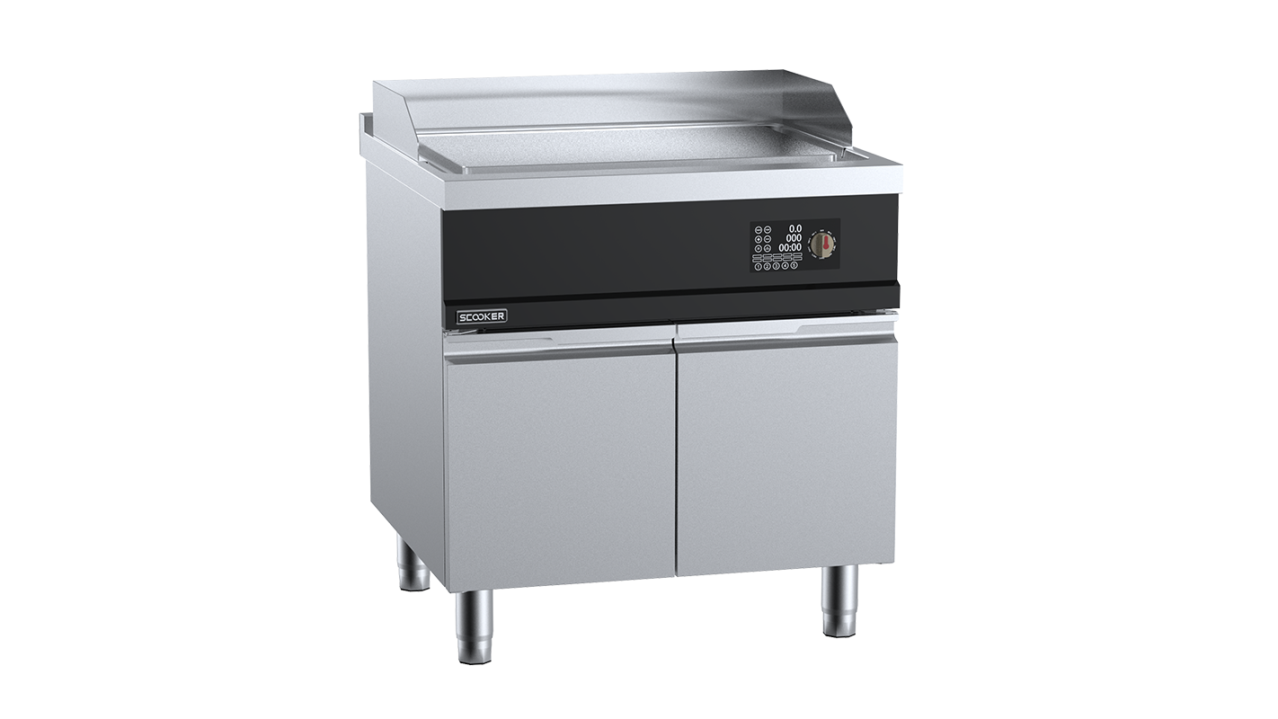 Scooker Induction Smooth Griddle Plate 800mm HLPP8N-C9