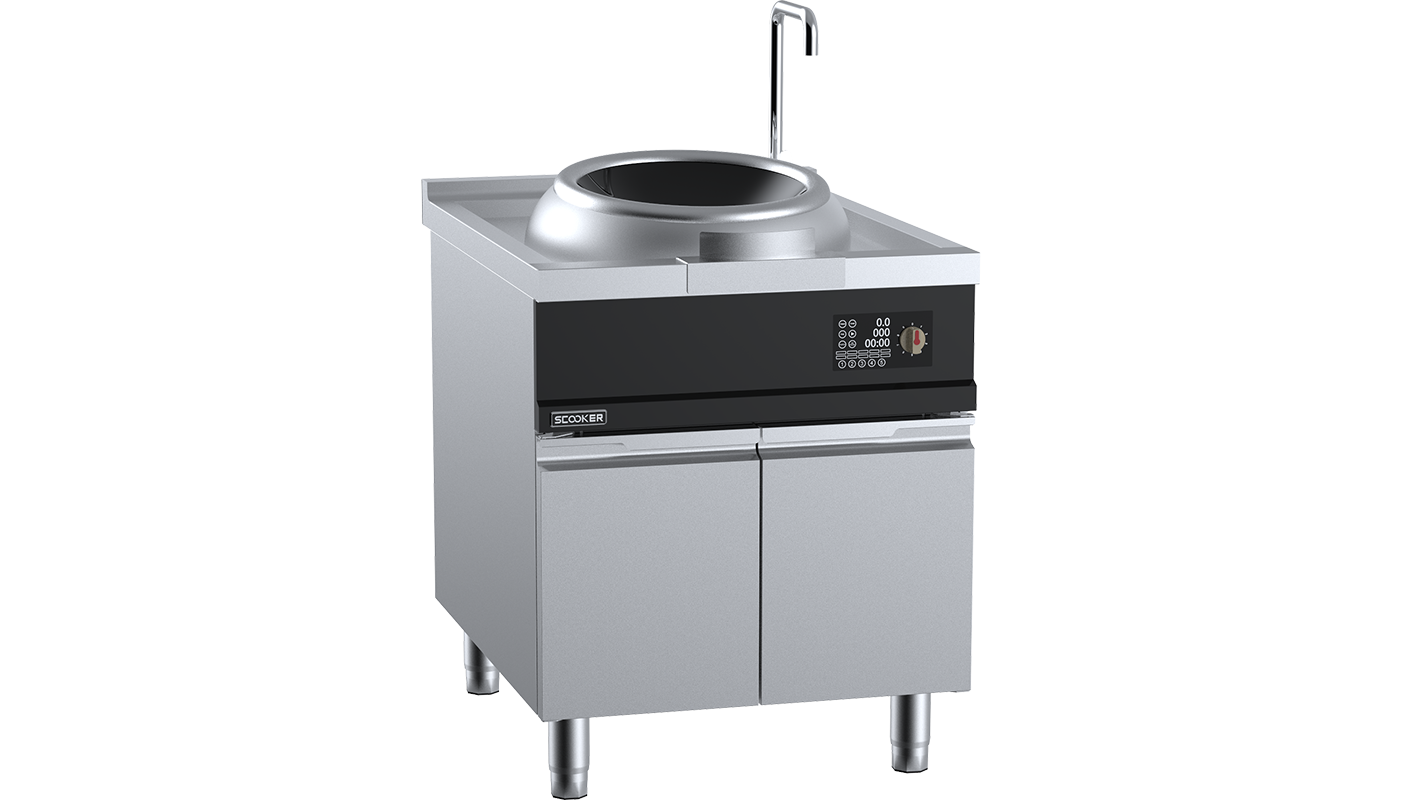 Scooker HLXCDQ7-C12 Induction Single Wok – Large Ring