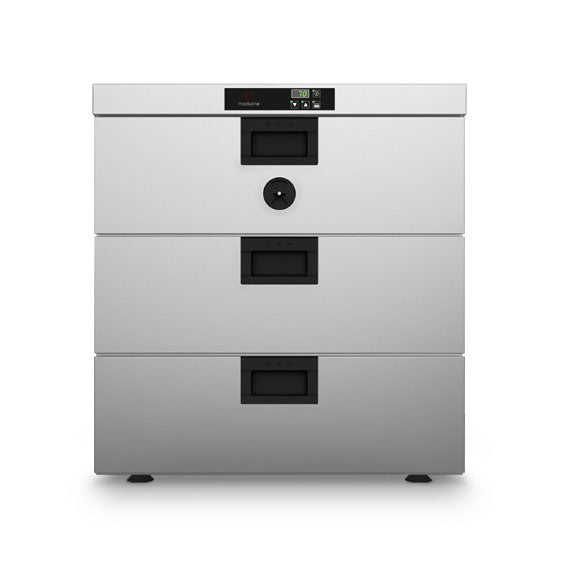 MODULINE 3 x 1/1GN Static Holding Cabinet with Three Drawers HSW 013E - Hospitality Connect