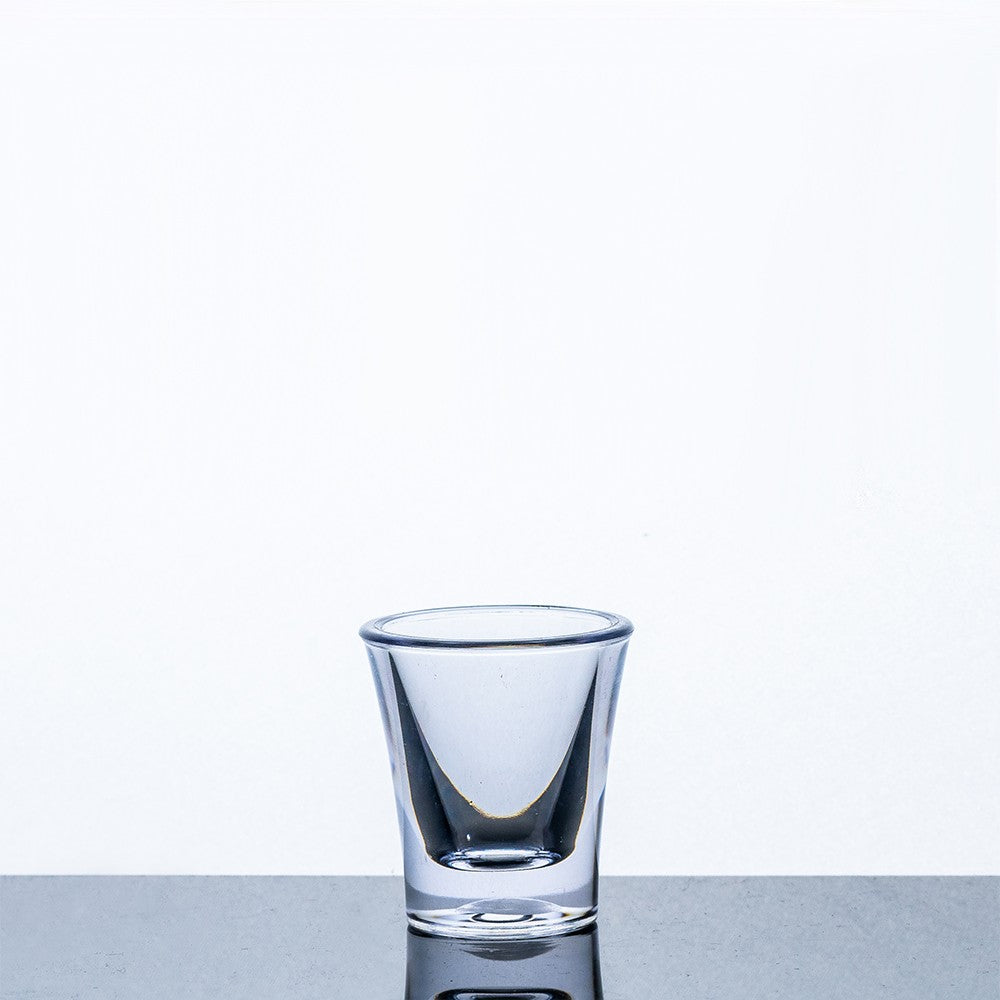 PGC SHOT GLASS 30mL HEAVY WEIGHT POLYSTYRENE *AUS MADE* (CTN OF 1000)