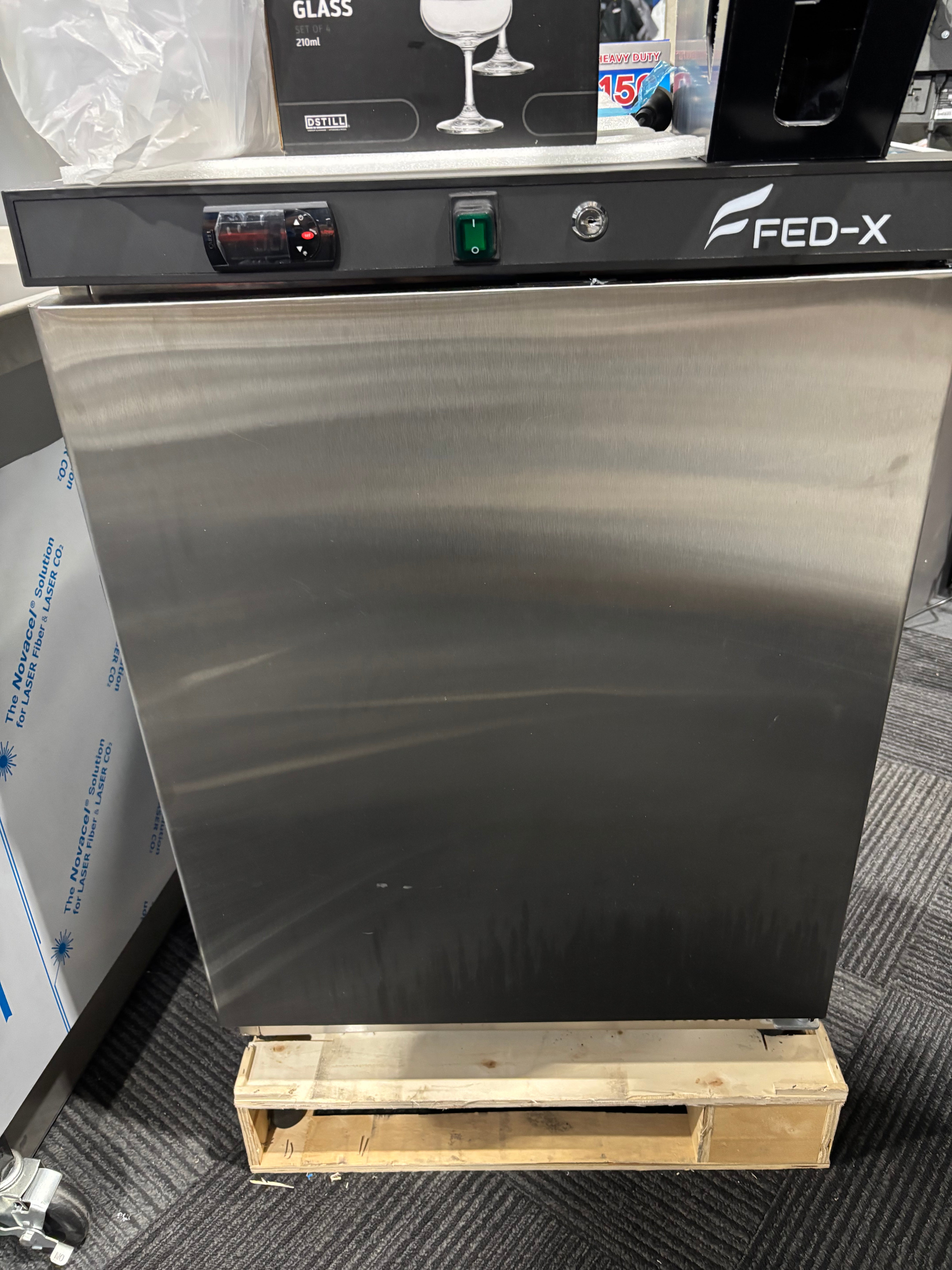 FED-X Bar Fridge XR200SS. Showroom stock clearance