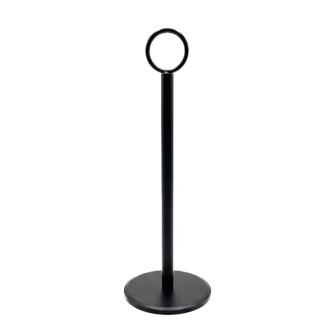 KH TABLE NUMBER / MENU HOLDER BLACK 300mm