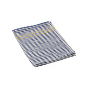 MEGA-CHEF ® CHEQ 500 X 700MM BLUE BLENDED COTTON