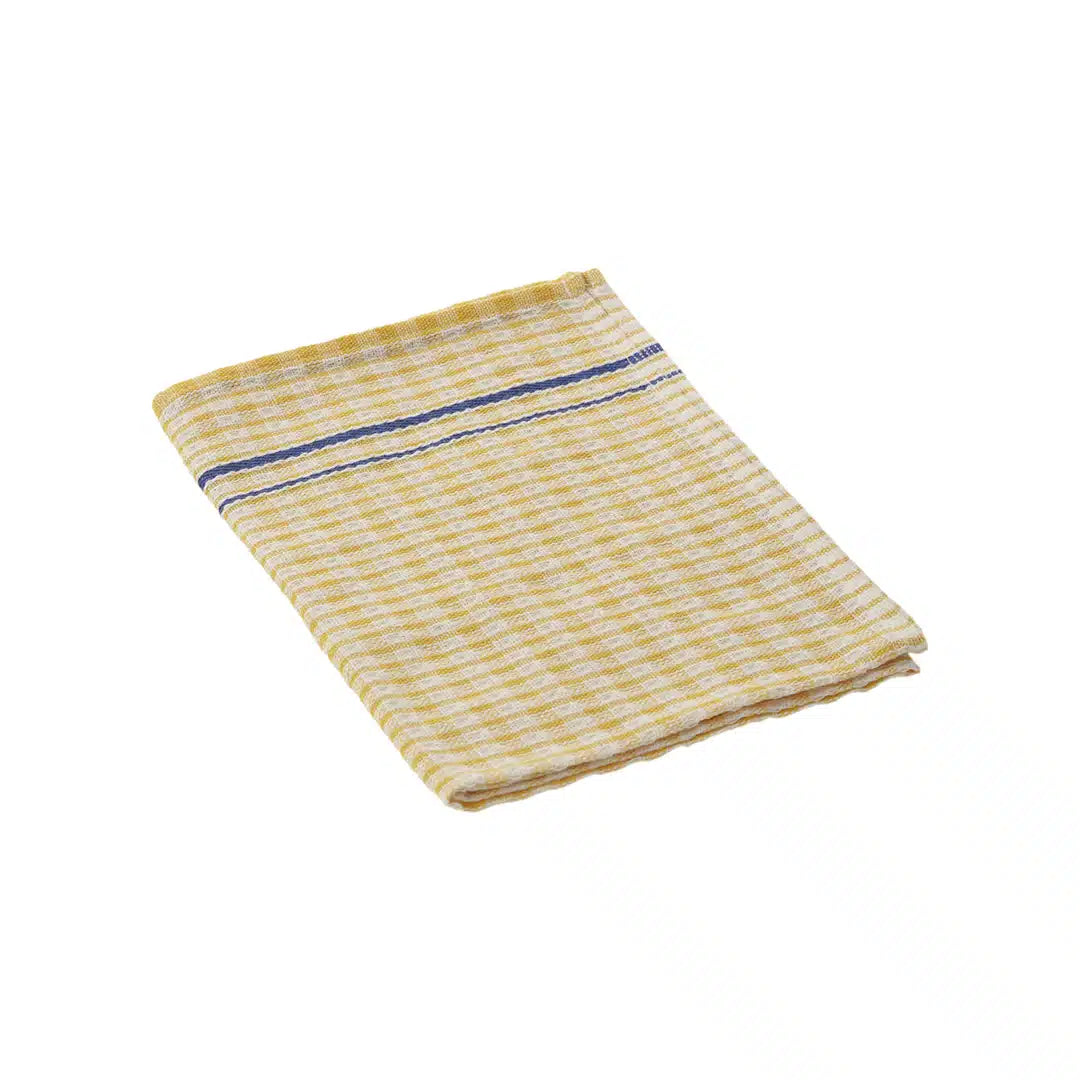MEGA-CHEF ® CHEQ 500 X 700MM YELLOW BLENDED COTTON