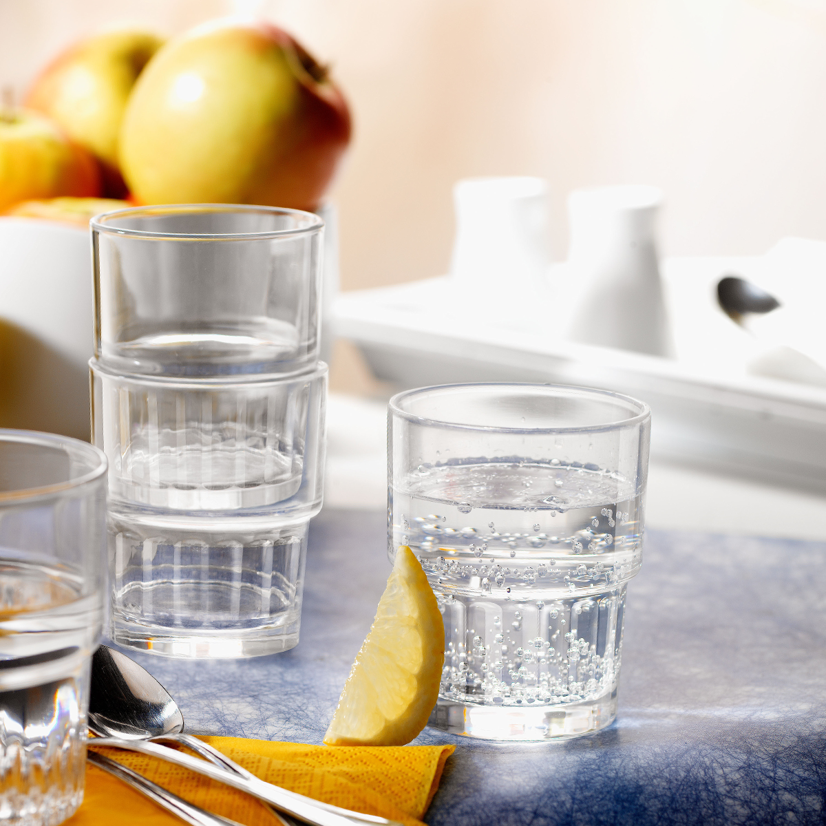 BORMIOLI ROCCO LYON TUMBLER STACKABLE 210ml CLEAR (4.70180) Box of 6 - Hospitality Connect