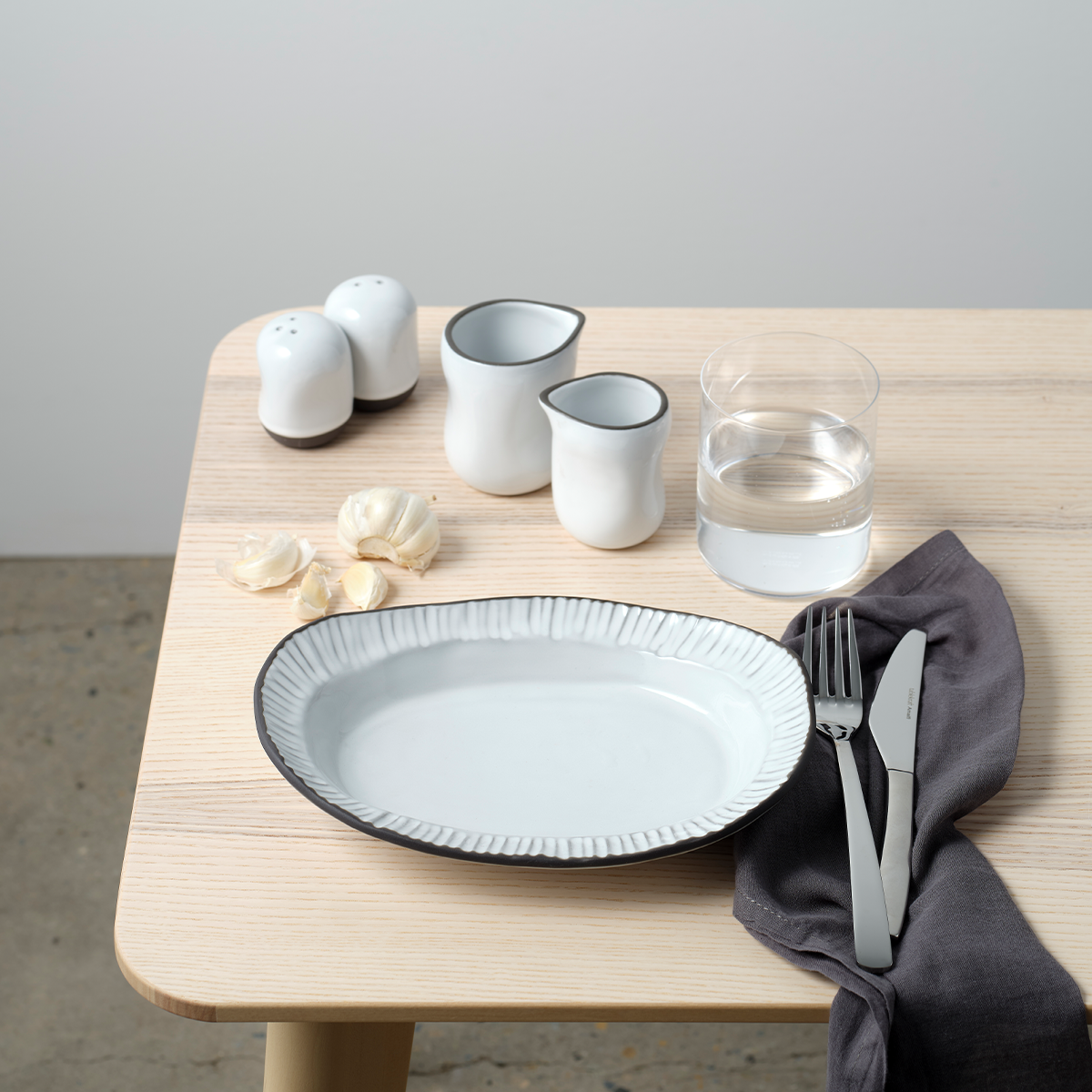 TABLEKRAFT LINEA ORGANICS PLATTER 230x170x50mm WHITE Box of 5 - Hospitality Connect