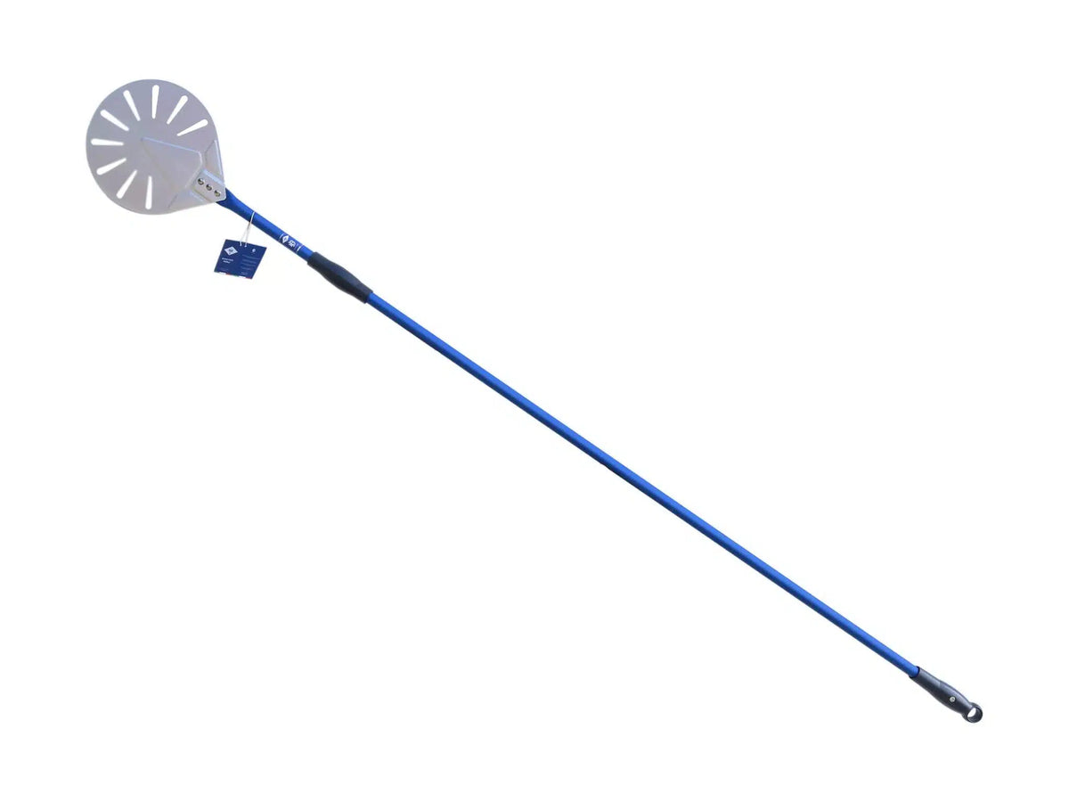 KH AMORE PIZZA PADDLE ROUND PERF 20CM WITH 120CM HANDLE