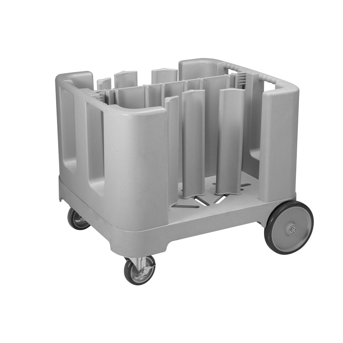 JIWINS ADJUSTABLE DISH CADDY PP GREY 240 PLATES 960x860x765m - Hospitality Connect