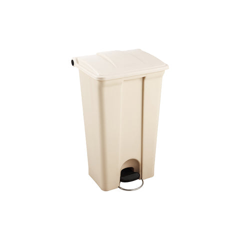 JIWINS PEDAL BIN w/INNER BEIGE PP/PE 500x400x830mm 87.1lt - Hospitality Connect
