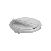 White sliding lid for 37.85-liter container with scoop, designed by JIWINS for hospitality use, measuring 437x76mm