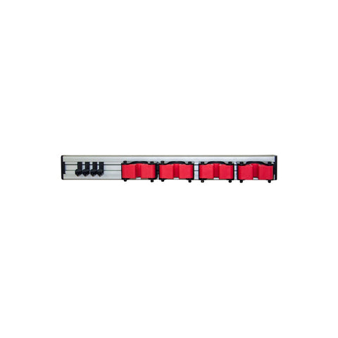 JIWINS CLEANING TOOL HOLDER AL/PP 462x55x60mm - Hospitality Connect
