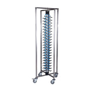 JIWINS MOBILE PLATE RACK FOR 84 PLATES S\S 650x590x1900mm - Hospitality Connect