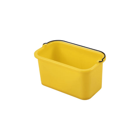 JIWINS CONTAINER FOR CLEANING CART YELLOW PE 355x207x195mm