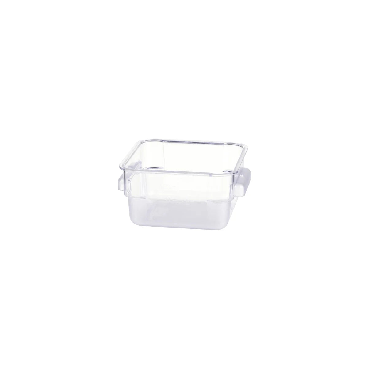 JIWINS SQR FOOD STORAGE CONTAINER CLR PC 225x225x190mm 6lt - Hospitality Connect