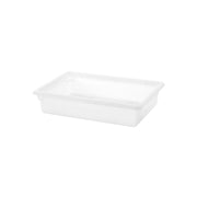 Jiwin Rectangular Food Storage Container Polypropylene White 460x300x90mm / 6.6Lt - Hospitality Connect