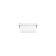 Clear JIWINS gastronorm polycarbonate pan, 1/9 size, 100mm deep, 0.85L capacity, suitable for professional kitchen use.