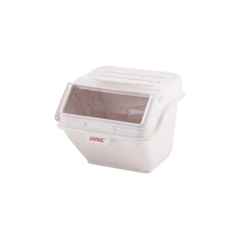 JIWINS SHELF INGREDIENT BIN WHITE PP/PC 593x486x432mm 40lt - Hospitality Connect