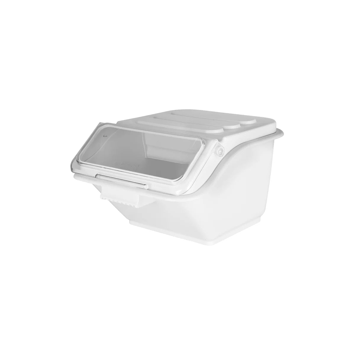 JIWINS SHELF INGREDIENT BIN WHITE PP/PC 367x296x220mm 8lt - Hospitality Connect