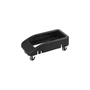Black JIWINS single compartment dolly with PP material, dimensions 580x309x195mm, suitable for transport and storage.