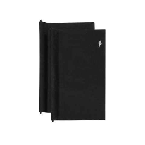 JIWINS cleaning cart doors with lock, 400x800x45mm, for hospitality cleaning carts, durable metal construction with secure locking mechanism.