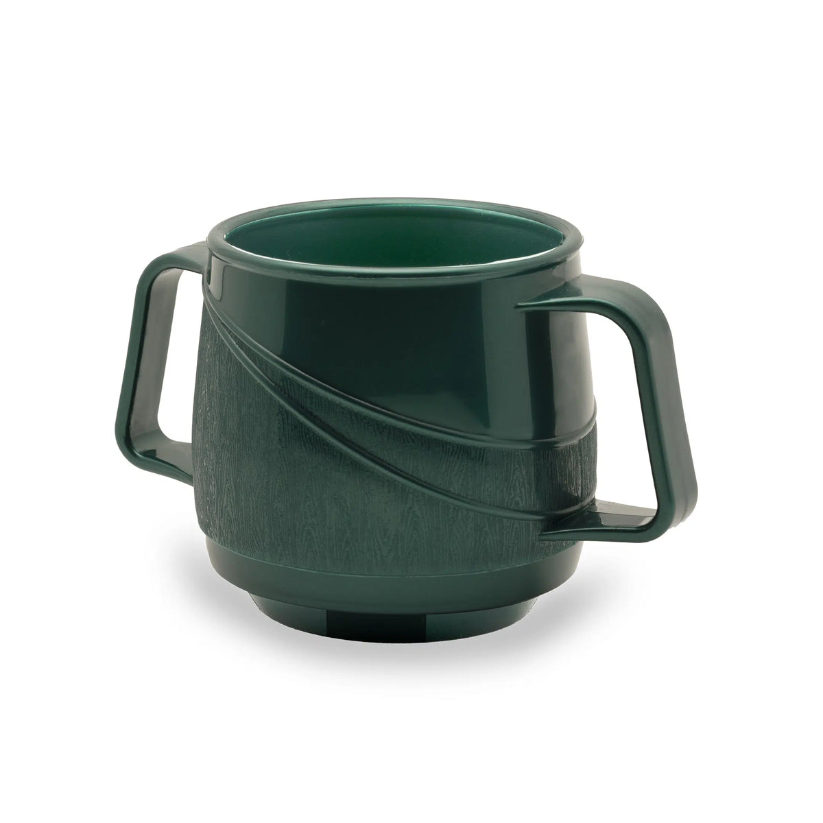 KH HEALTHCARE MODERNE BEV MUG INSULATED DOUBLE HDLE 250ml GREEN PP/PU (#33) Box of 24