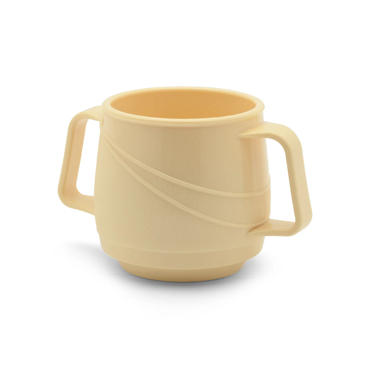 KH HEALTHCARE MODERNE BEV MUG INSULATED DOUBLE HDLE 250ml YELLOW PP/PU (#33) Box of 24
