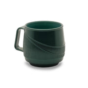 KH HEALTHCARE MODERNE BEV MUG INSULATED SINGLE HDLE 250ml GREEN PP/PU (#32) Box 24 - Hospitality Connect