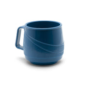 KH HEALTHCARE MODERNE BEV MUG INSULATED SINGLE HDLE 250ml BLUE PP/PU (#32) Box 24 - Hospitality Connect