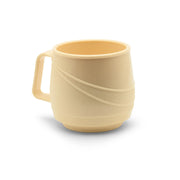 KH HEALTHCARE MODERNE BEV MUG INSULATED SINGLE HDLE 250ml YELLOW PP/PU (#32) Box 24 - Hospitality Connect