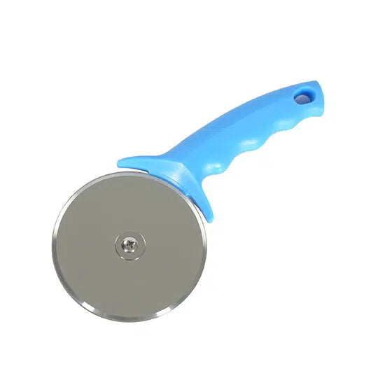 KH AMORE PIZZA CUTTER 10CM BLUE HANDLE