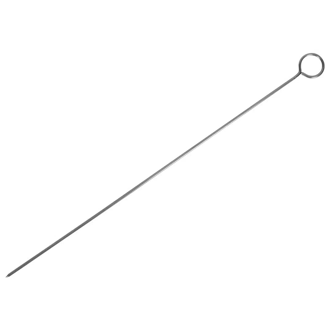 KH ROUND SKEWER S/STEEL 10" 200MM (12 PACK)