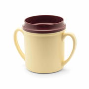 KH HEALTHCARE TRADITIONAL MUG DOUBLE HANDLE INSULATED 250 ml YELLOW PP/PU (#13) Box of 24