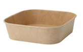 Pakmax 880ML Kraft Paper Rectangular Bowl - KPRB-750 300 - Hospitality Connect