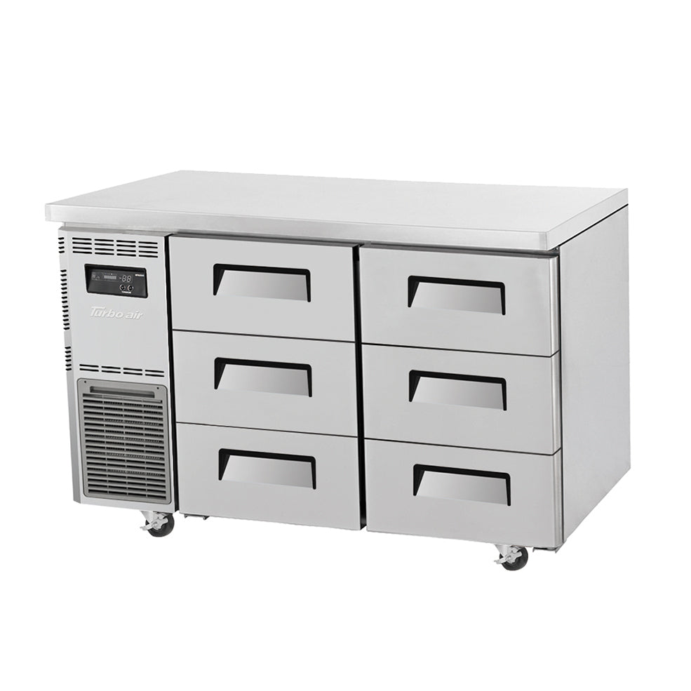 Turbo Air Undercounter 6 Drawer Freezer KUF12-3D-6-N(HC) - Hospitality Connect
