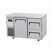 Turbo Air Undercounter 1 Door 2 Drawer Freezer  KUF12-2D-2-N(HC) - Hospitality Connect