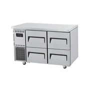 Turbo Air Undercounter 4 Drawer Chiller KUR12-2D-4-N(HC) - Hospitality Connect