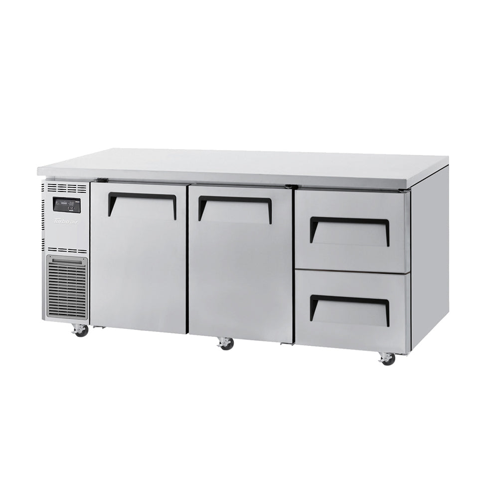 Turbo Air Undercounter 2 Door 2 Drawer Chiller  KUR18-2D-2-N(HC) - Hospitality Connect