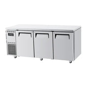 Turbo Air 3 Door Under Bench Freezer 600mm wide KUF18-3-N(HC)(600) - Hospitality Connect