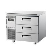 Turbo Air Undercounter  3 Drawer Chiller KUR12-2D-2-N - Hospitality Connect