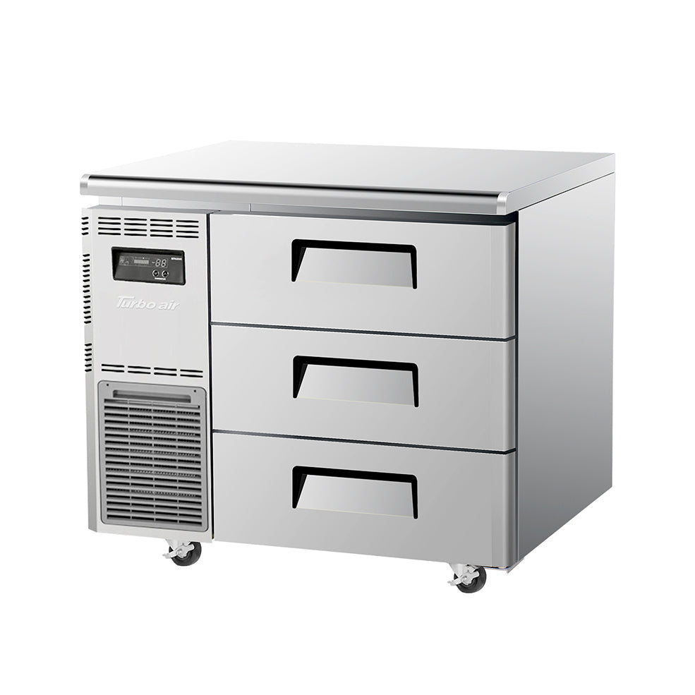 Turbo Air Undercounter  3 Drawer Chiller KUR12-2D-2-N - Hospitality Connect